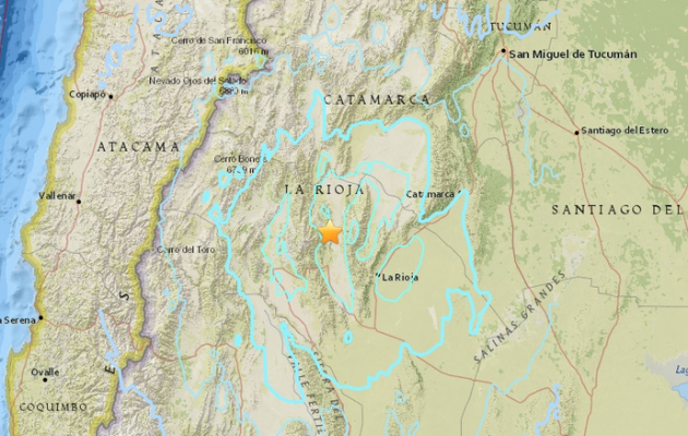 Τρέμει η Γη: Ισχυρός σεισμός 6,2 Ρίχτερ και στην Αργεντινή!