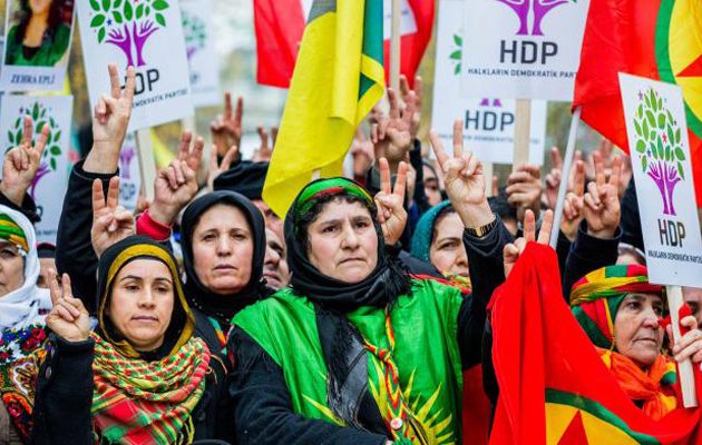 Κούρδοι διαδηλωτές στο Βέλγιο ζητούν  μέτρα κατά Ερντογάν από την Ε..Ε.