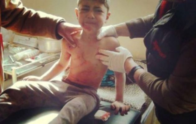 Οι “μετριοπαθείς” στο Χαλέπι βομβάρδισαν τους Κούρδους με χημικά αέρια