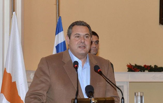 Καμμένος: To Κυπριακό δεν λύνεται με στρατεύματα κατοχής και εγγυήσεις