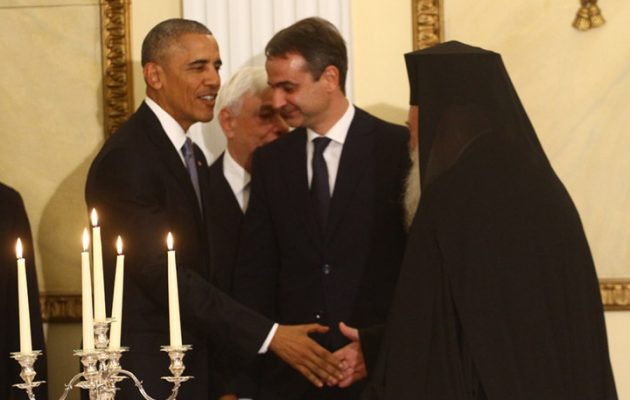 Έπεσε χαμηλά η ΝΔ του Μητσοτάκη – Απαξιώνει την επίσκεψη Ομπάμα επειδή έγινε επί Τσίπρα
