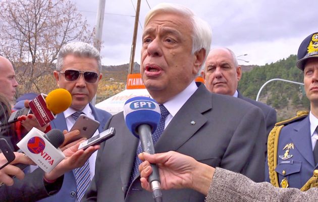 Μήνυμα Παυλόπουλου στα Σκόπια από την Καστοριά: “Η Μακεδονία είναι μία και ελληνική”