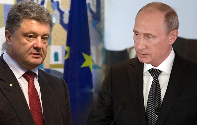 H Ουκρανία κατηγορεί τον Πούτιν ότι έστησε τηλεφωνική φάρσα στον Ποροσένκο