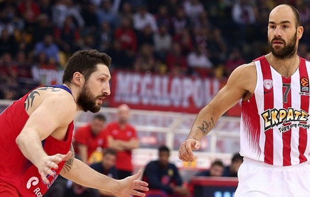 Ευρωλίγκα: Η ΤΣΣΚΑ Μόσχας υπέταξε τον Ολυμπιακό στο ΣΕΦ (75 -81)