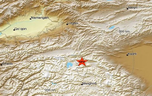 Iσχυρός σεισμός 6,5 Ρίχτερ στο Τατζικιστάν