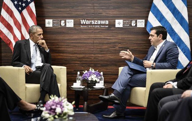 Στις 14:30  η συνάντηση Τσίπρα – Ομπάμα στο Μαξίμου
