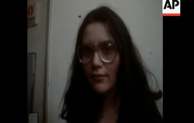 Το άγνωστο βίντεο της Νάντιας Βαλαβάνη για την επέτειο του Πολυτεχνείου