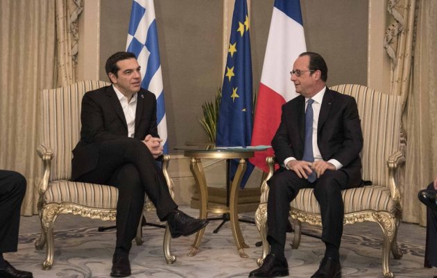 Τσίπρας σε Ολάντ: Θα τον μαζέψετε επιτέλους τον Ερντογάν;