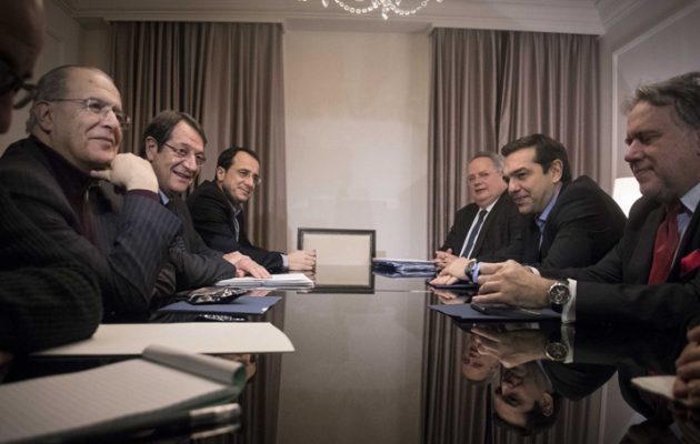 Τσίπρας-Αναστασιάδης: Κοινή γραμμή για το Κυπριακό