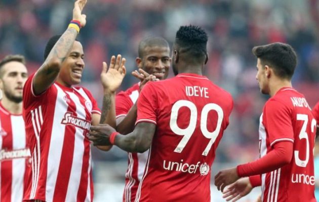 “Σαρωτικός” ο Ολυμπιακός 4-0 τον Λεβαδειακό