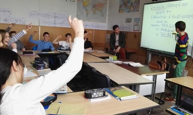 Τα γερμανόπουλα μαθαίνουν στα σχολεία τους αρχαία ελληνικά
