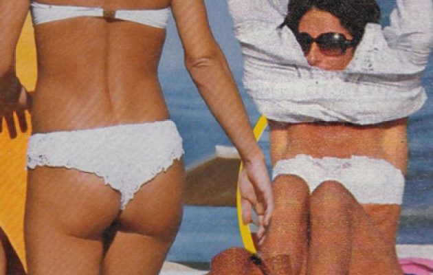 Ανιέζε Λιαντίνι: Δείτε τη σύζυγο του Ματέο Ρέντσι με μπραζίλιαν μπικίνι (φωτο)