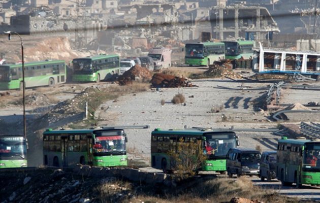 Εμπλοκή στην εκκένωση του Χαλεπιού – Η Αλ Κάιντα παραβιάζει τις συνθήκες