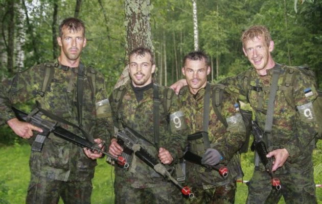 Χιλιάδες Εσθονοί μέλη παραστρατιωτικών οργανώσεων – Φοβούνται ρωσική εισβολή (φωτο)