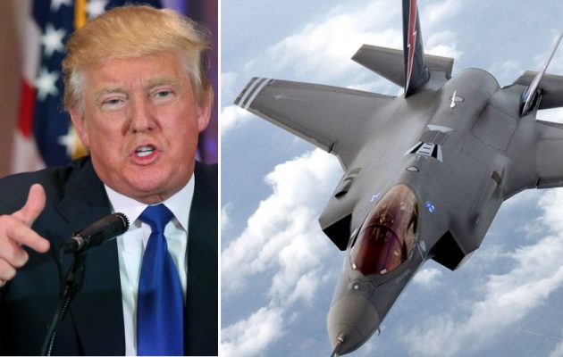 Πρόεδρος Τραμπ: Τα F-35 πρέπει να κατασκευάζονται εξολοκλήρου στις ΗΠΑ
