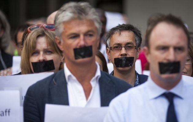 Αυξήθηκαν οι φυλακισμένοι δημοσιογράφοι το 2016