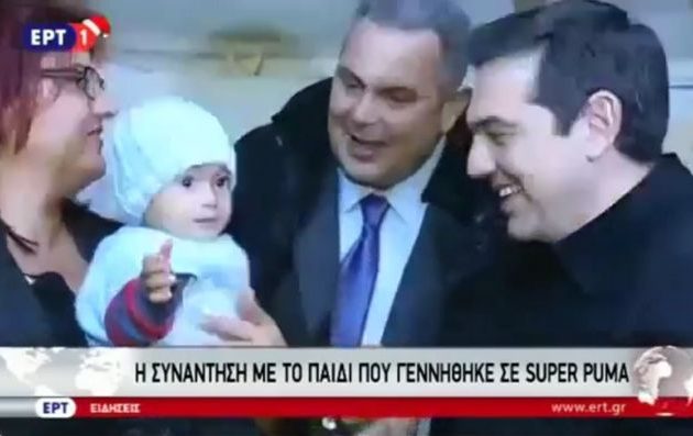 Το παρασκήνιο με τον… νονό Καμμένο και τον στοργικό Τσίπρα (βίντεο)