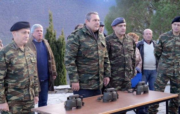 Καμμένος για Ερντογάν: “Οι Τούρκοι μετά τις ήττες τους στη Συρία κάνουν ηλίθιες δηλώσεις”