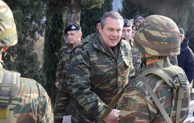 “Ψυχολογικά” έχουν πάθει οι Αλβανοί με τον Καμμένο ντυμένο… κομάντο – Τι είπε η Αλβανίδα υπουργός Άμυνας