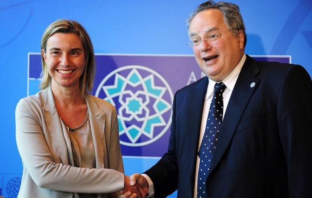 Τι συζήτησαν Κοτζιάς – Μογκερίνι στις Βρυξέλλες