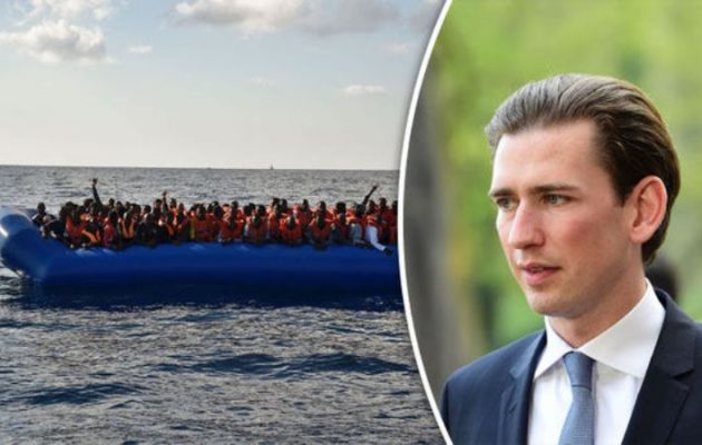 Προσφυγικά στρατόπεδα εκτός Ευρώπης και κλειστά σύνορα προτείνει ο Κουρτς