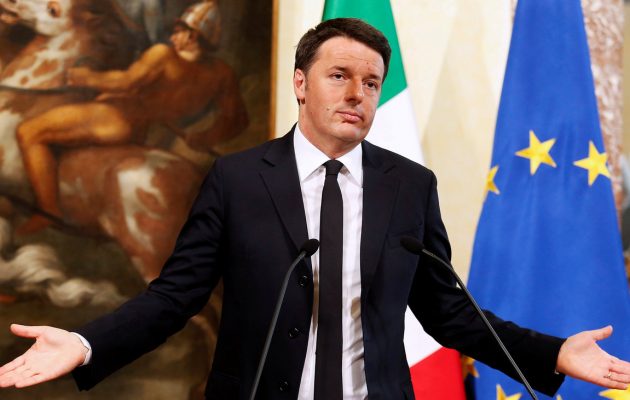 Επίσημο: Νέο κόμμα στην Ιταλία από τα “σπλάχνα” του Ρέντσι