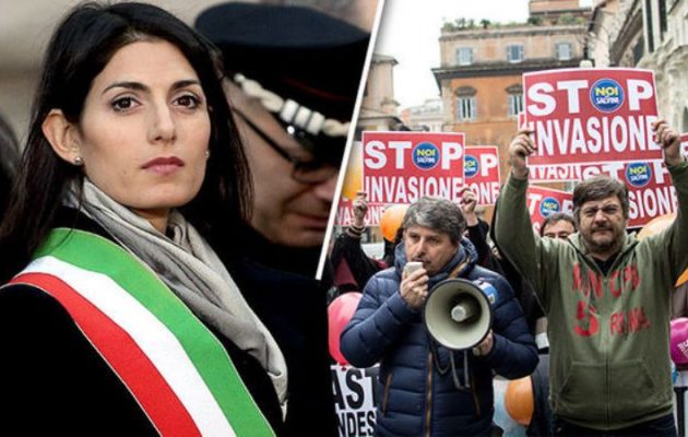 Η Δήμαρχος Ρώμης προειδοποιεί: Κίνδυνος να ξεσπάσει πόλεμος φτωχών Ιταλών με μετανάστες