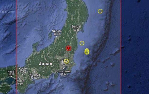 Σεισμός 6,3 Ρίχτερ συγκλόνισε την Ιαπωνία (βίντεο)