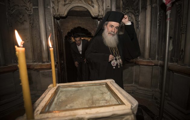 Τσίπρας στον Πανάγιο Τάφο: Αυτό το έργο θα μείνει στην Ιστορία (φωτο)