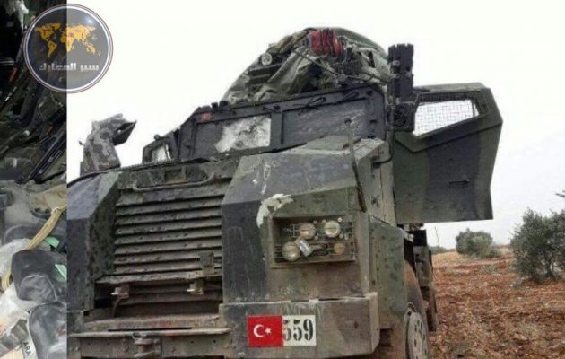 14 Τούρκοι στρατιώτες νεκροί και 33 τραυματίες σε μάχες στην Αλ Μπαμπ της Συρίας