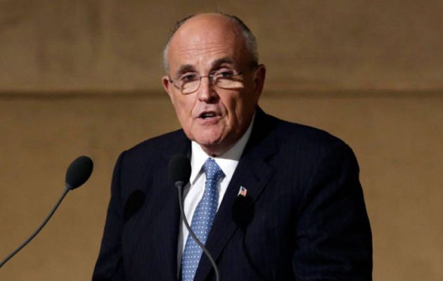 CNN: Εκτός μάχης για το Στέιτ Ντιπάρτμεντ ο Ρούντι Τζουλιάνι