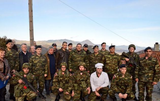 Αυστηρό μήνυμα Καμμένου σε Τουρκία και Αλβανία από φυλάκιο στην Ήπειρο