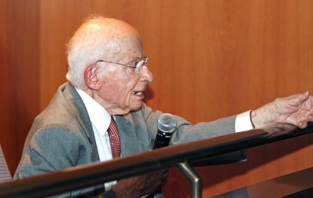 Πέθανε σε ηλικία 91 ετών ο δημοσιογράφος Στάθης Ευσταθιάδης