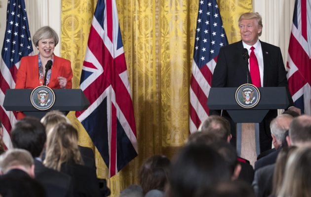 Τραμπ σε Μέι: Πλεονέκτημα το Brexit – Θα κάνετε ό,τι καλύτερο θέλετε για τη χώρα σας