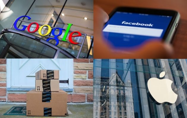 Η ΕΕ “κυνηγάει” και απειλεί με πρόστιμα Google, Apple, Facebook, Amazon και Uber