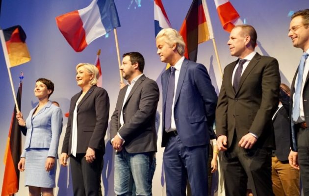 Ευρωπαίοι Ακροδεξιοί: “Η Ευρώπη δεν θα ανεχθεί την Ευρωπαϊκή Ένωση”