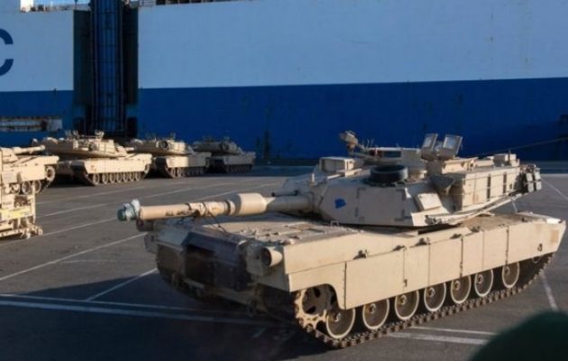 Αμερικανικά στρατεύματα αναπτύσσονται στα σύνορα του ΝΑΤΟ με τη Ρωσία (φωτο)
