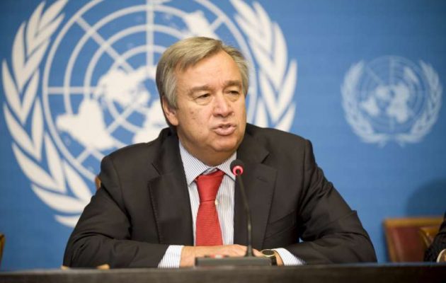 Ο ΟΗΕ διαψεύδει δυσαρέσκεια Γκουτέρες με Κοτζιά