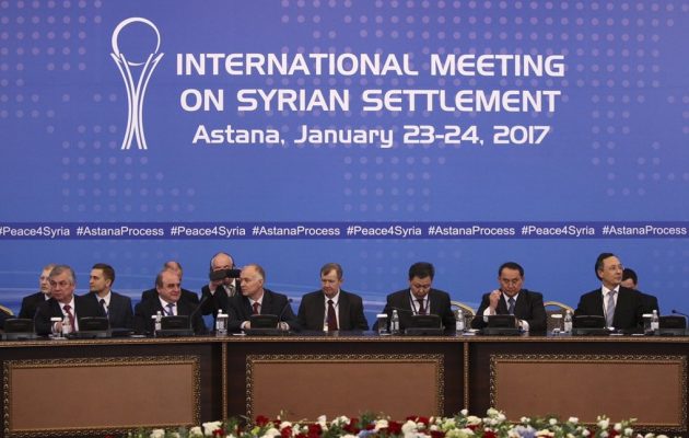 Την Πέμπτη ξεκινάνε οι ειρηνευτικές συνομιλίες στην Αστάνα για τη Συρία