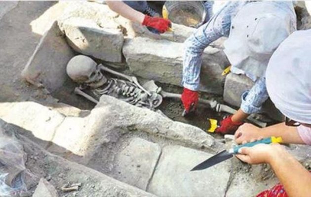 Βυζαντινοί τάφοι ανακαλύφθηκαν στην αρχαία ελληνική πόλη Στρατονίκεια