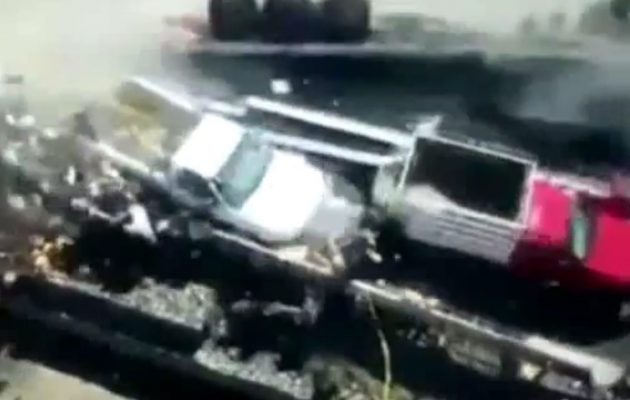 Φορτηγό στο Μεξικό «θέρισε» δημοσιογράφους που κάλυπταν ένα τροχαίο (βίντεο)