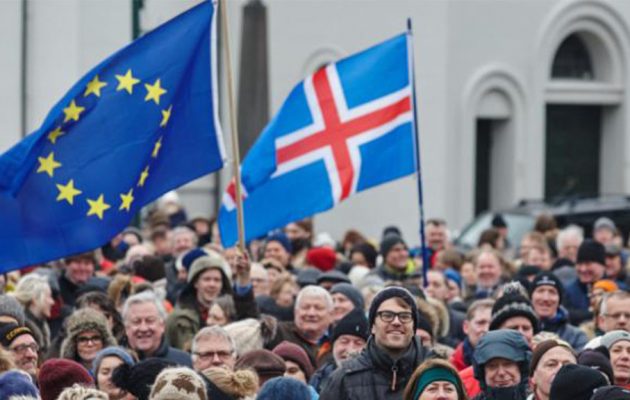 Το δημοψήφισμα για ένταξη της Ισλανδίας στην ΕΕ προαπαιτούμενο για σχηματισμό κυβέρνησης