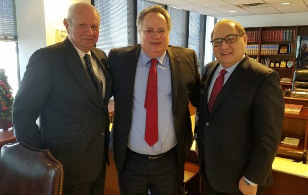 Με ελληνικό και εβραϊκό λόμπι αλλά και το επιτελείο του Τραμπ συναντήθηκε ο Κοτζιάς