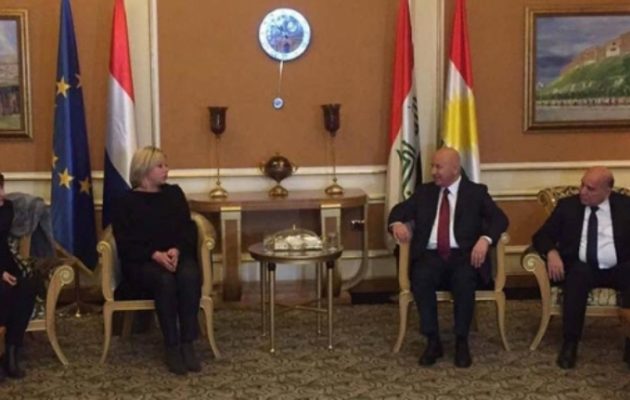 Δύο Ολλανδέζες υπουργοί στο Κουρδιστάν για να κλείσουν δουλειές