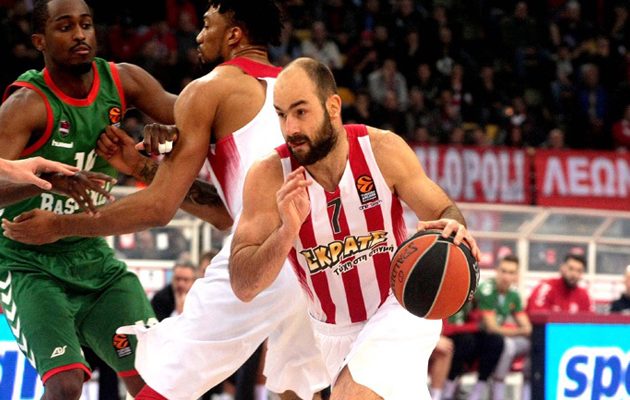 Ευρωλίγκα: Σαρωτικός ο Ολυμπιακός, συνέτριψε την Μπασκόνια (92-62)