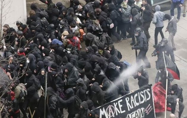 217 συλλήψεις κουκουλοφόρων στην Ουάσιγκτον – Έκαναν την ορκωμοσία Τραμπ… Εξάρχεια