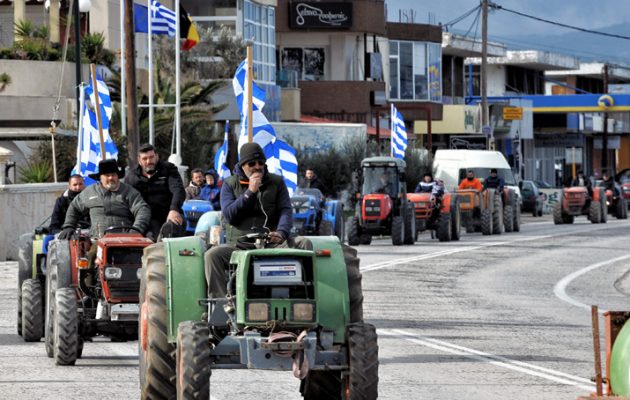 Στην Αθήνα κατεβαίνουν την Τρίτη αγρότες απ΄όλη την Ελλάδα για να διαδηλώσουν