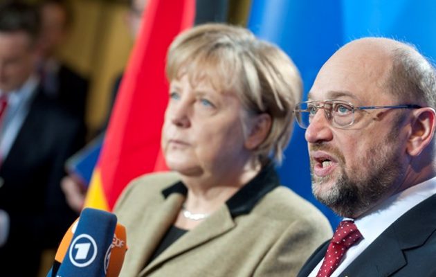 Ανεβάζει κατακόρυφα τους τόνους ο Σουλτς – Αντεπίθεση επιχειρεί το SPD