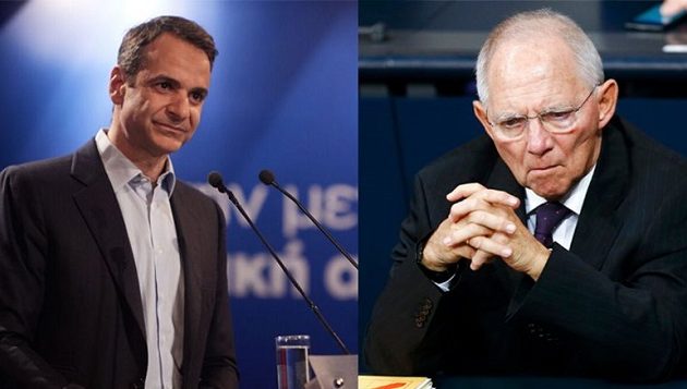 FAZ: “Θέλει ο Σόιμπλε να κυβερνήσει την Ελλάδα ο Κυριάκος Μητσοτάκης;”