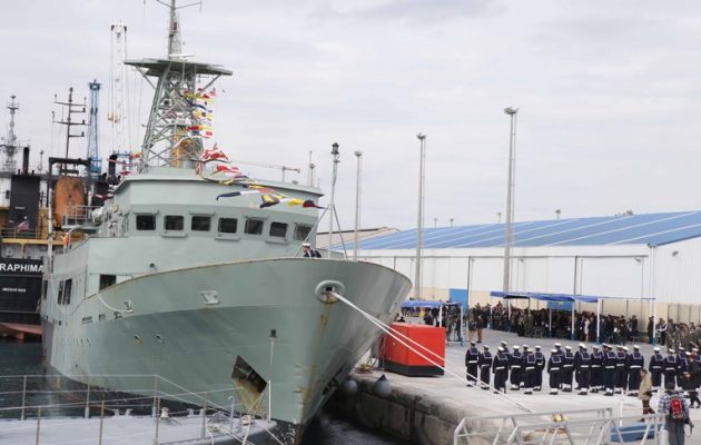 Ο σουλτάνος του Ομάν δώρισε στην Κύπρο ένα πολεμικό πλοίο (βίντεο)